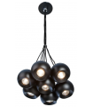 AZZARDO lampa wisząca GULIA 7 czarna