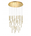 AZZARDO lampa wisząca ILIOS 36 3-STEP  DIMM złota