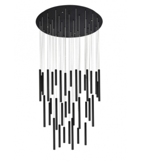 AZZARDO lampa wisząca ILIOS 36 3-STEP  DIMM czarna