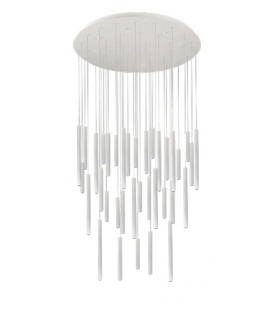 AZZARDO lampa wisząca ILIOS 36 3-STEP  DIMM biała