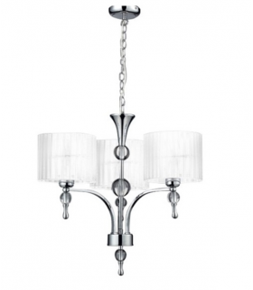 AZZARDO lampa wisząca IMPRESS 3 biała