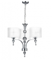 AZZARDO lampa wisząca IMPRESS 3 biała
