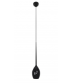 AZZARDO lampa wisząca IZZA 1 czarna