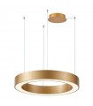 AZZARDO lampa wisząca MARCO 120 CCT  z pilotem złota