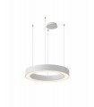 AZZARDO lampa wisząca MARCO 120 CCT  z pilotem biała