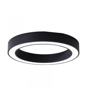 AZZARDO lampa sufitowa / plafon MARCO  TOP 60 CCT z pilotem czarna