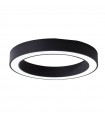 AZZARDO lampa sufitowa / plafon MARCO  TOP 60 CCT z pilotem czarna