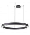 AZZARDO lampa wisząca MARCO 100 CCT  z pilotem czarna
