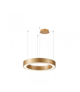 AZZARDO lampa wisząca MARCO 60 CCT  z pilotem złota