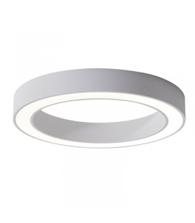 AZZARDO lampa sufitowa / plafon MARCO  TOP 80 CCT z pilotem biała
