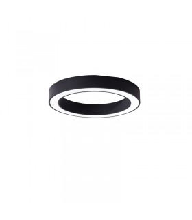 AZZARDO lampa sufitowa / plafon MARCO  TOP 100 CCT z pilotem czarna