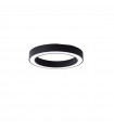 AZZARDO lampa sufitowa / plafon MARCO  TOP 100 CCT z pilotem czarna