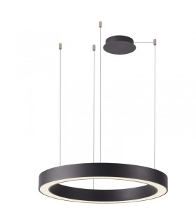 AZZARDO lampa wisząca MARCO 60 CCT  z pilotem czarna