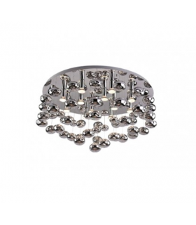 AZZARDO lampa sufitowa / plafon LUVIA  D80 chromowana