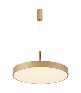 AZZARDO lampa wisząca MARCELLO 60 CCT  z pilotem złota