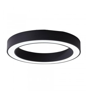 AZZARDO lampa sufitowa / plafon MARCO  TOP 80 CCT z pilotem czarna