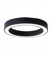 AZZARDO lampa sufitowa / plafon MARCO  TOP 80 CCT z pilotem czarna
