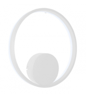 AZZARDO lampa ścienna HALO 40 WALL biała