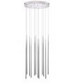 AZZARDO lampa wisząca LOUISE 12  chromowana