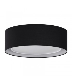 AZZARDO lampa sufitowa / plafon MILO  czarna
