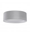 AZZARDO lampa sufitowa / plafon MILO  szara