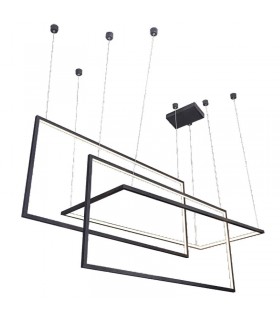 AZZARDO lampa wisząca METRIC czarna