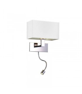 AZZARDO lampa ścienna MARTENS WALL LED  biała