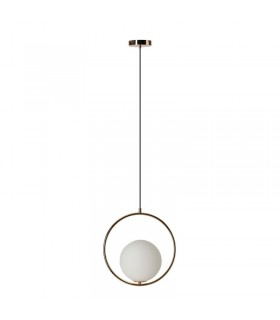 AZZARDO lampa wisząca JUMBO 1 złota