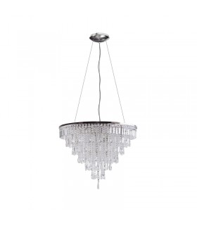 AZZARDO lampa wisząca KALABRIA XL  chromowana