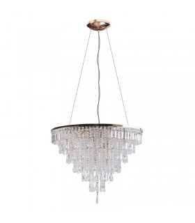 AZZARDO lampa wisząca KALABRIA XL złota