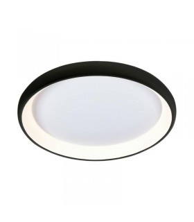 AZZARDO lampa sufitowa / plafon ANTONIO  TOP 61 CCT z pilotem czarna