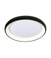 AZZARDO lampa sufitowa / plafon ANTONIO  TOP 61 CCT z pilotem czarna