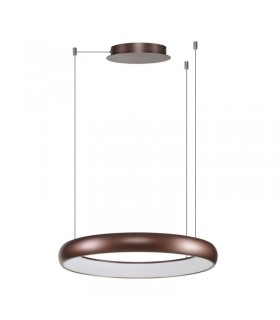 AZZARDO lampa wisząca ANTONIO 41 CCT  z pilotem brązowa