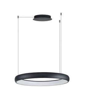 AZZARDO lampa wisząca ANTONIO 81 CCT  z pilotem czarna