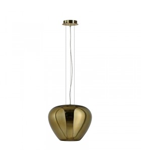 AZZARDO lampa wisząca BALORO M złota