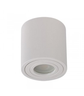 AZZARDO lampa sufitowa / plafon BRANT IP44 biała