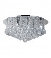 AZZARDO lampa sufitowa / plafon BOLLA 58 chromowana