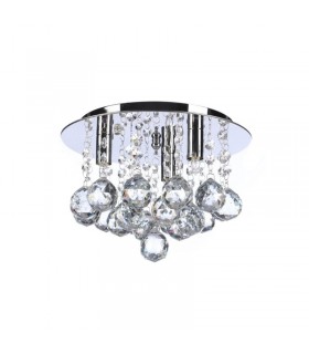 AZZARDO lampa sufitowa / plafon BOLLA 25 chromowana