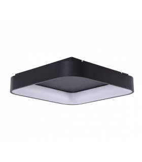AZZARDO lampa sufitowa / plafon SOLVENT S TOP 110 CCT SMART z pilotem czarna