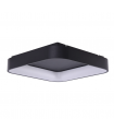 AZZARDO lampa sufitowa / plafon SOLVENT S TOP 60 CCT SMART z pilotem czarna