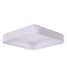 AZZARDO lampa sufitowa / plafon SOLVENT  S TOP 60 CCT SMART z pilotem biała