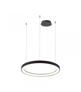 AZZARDO lampa wisząca AGNES 48 DIMM CCT SWITCH czarna