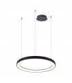 AZZARDO lampa wisząca AGNES 58 DIMM CCT  SWITCH czarna