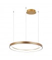 AZZARDO lampa wisząca AGNES 58 DIMM CCT  SWITCH złota