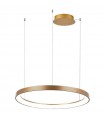 AZZARDO lampa wisząca AGNES 78 DIMM CCT SWITCH złota