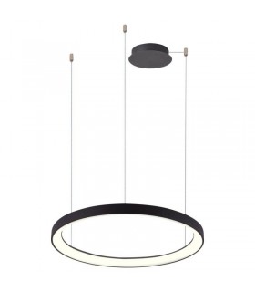 AZZARDO lampa wisząca AGNES 78 DIMM CCT SWITCH czarna