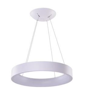 AZZARDO lampa wisząca SOLVENT R 110 CCT  SMART z pilotem biała
