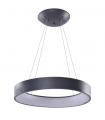 AZZARDO lampa wisząca SOLVENT R 80 CCT  SMART z pilotem szara