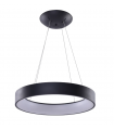 AZZARDO lampa wisząca SOLVENT R 80 CCT SMART z pilotem czarna