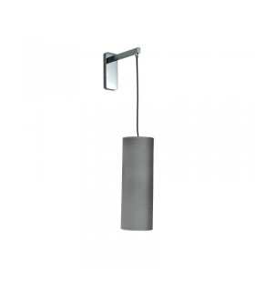 AZZARDO lampa ścienna ALMERIA szara